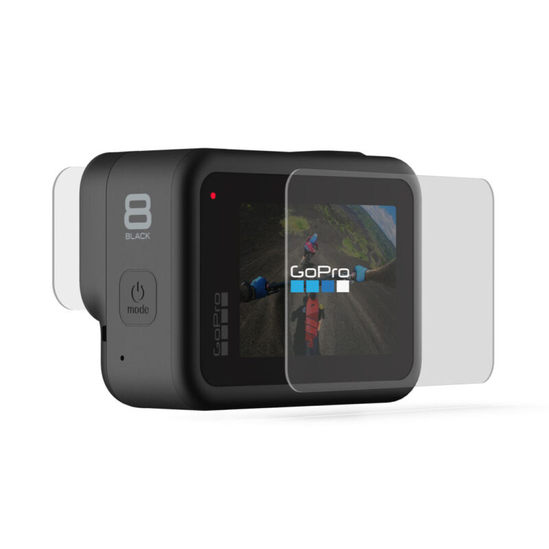 GoPro Temp. Glass Lens + Screen Prot. (H8 BLK) - Image 2