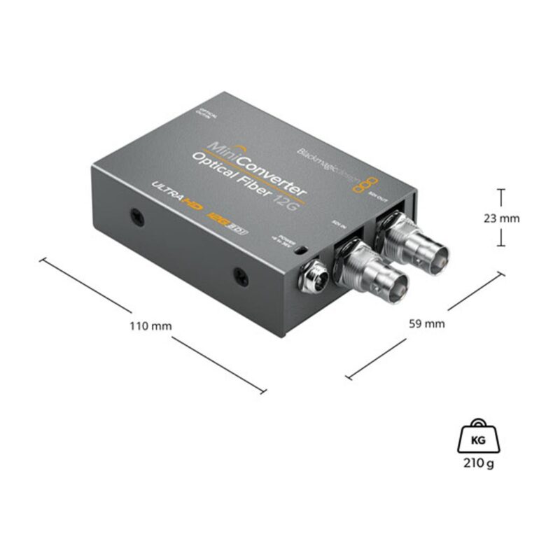 Blackmagic Design Mini Converter Optical Fiber 12G