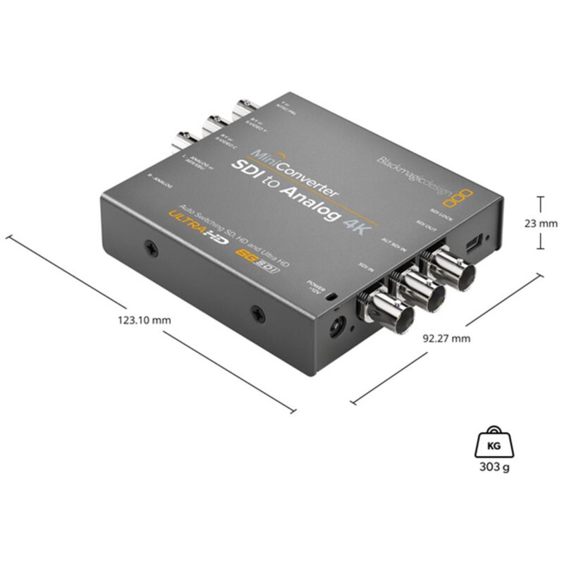 Blackmagic Design Mini Converter - SDI to Analog 4K