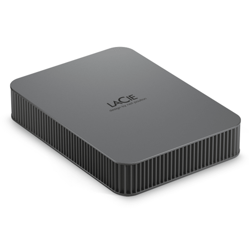 LaCie MOBILE DRIVE Secure USB 3.1-C SPACE GREY