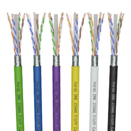 ONE F/UTP Category 6A Shielded Network Cable