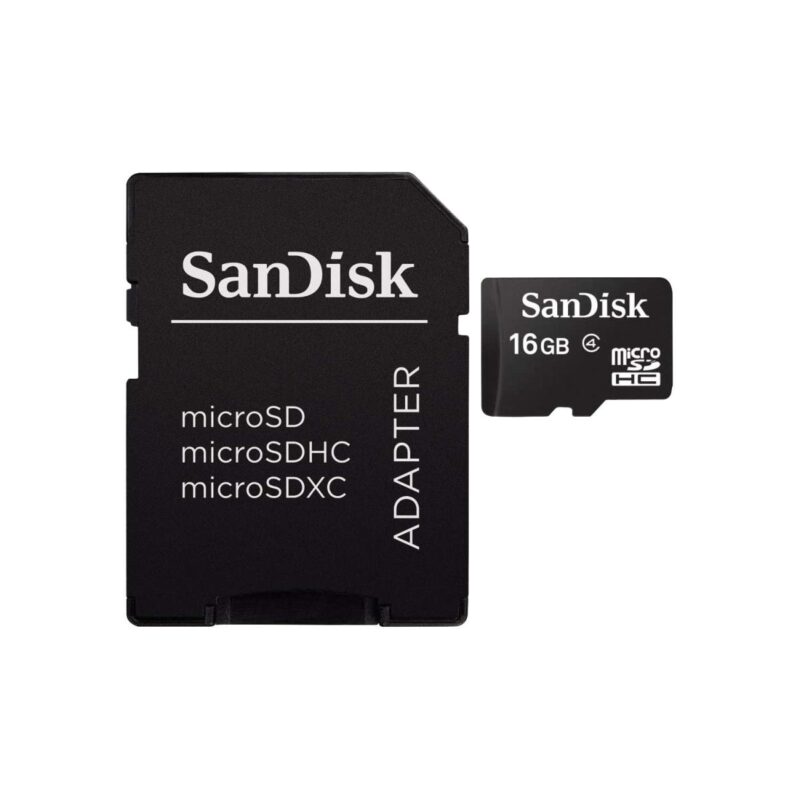 Micro SDHC Card with SD Adapter