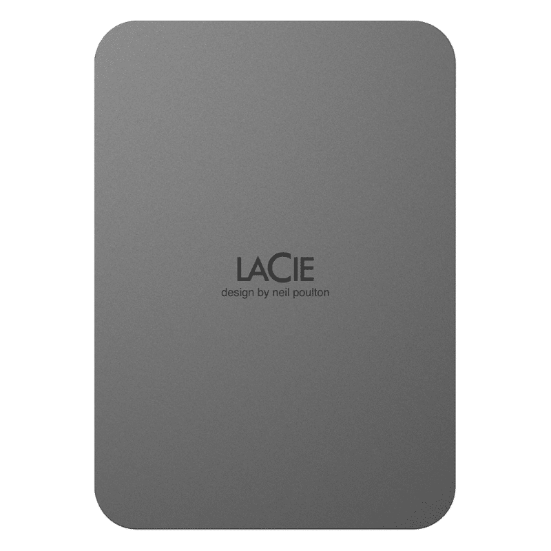 LaCie MOBILE DRIVE Secure USB 3.1-C SPACE GREY