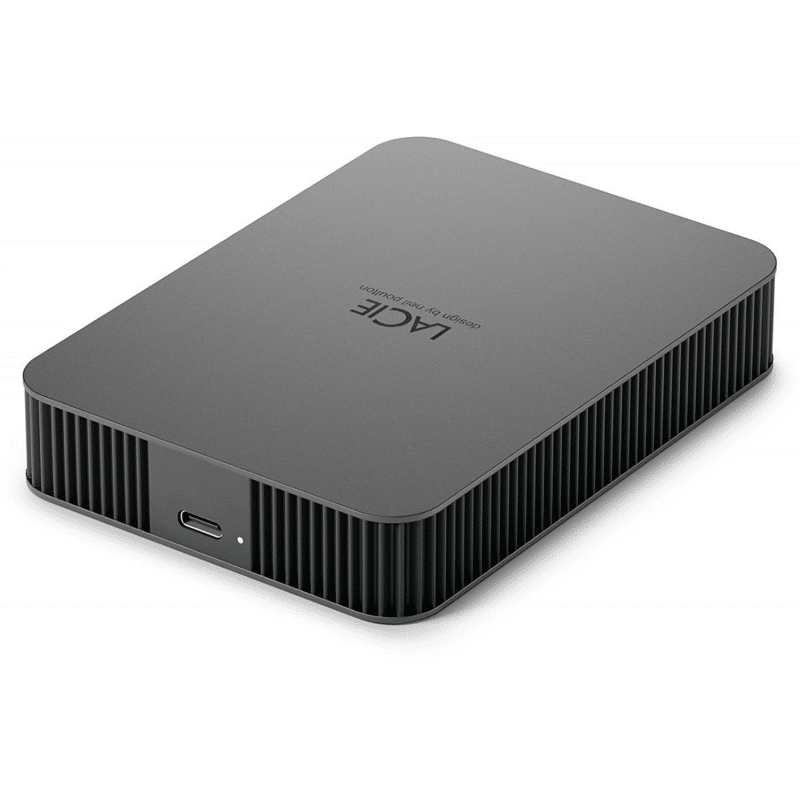 LaCie MOBILE DRIVE Secure USB 3.1-C SPACE GREY