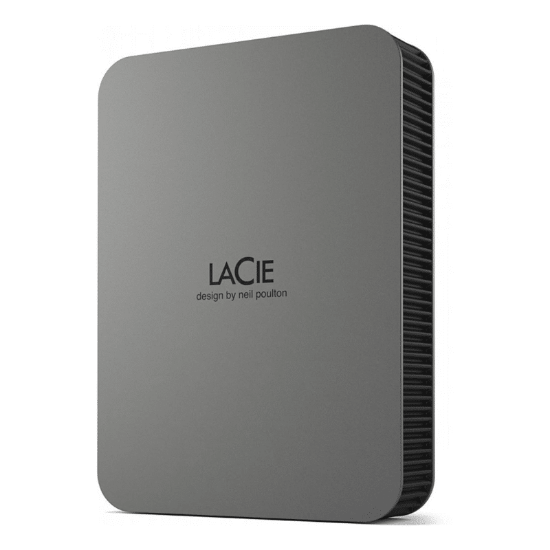 LaCie MOBILE DRIVE Secure USB 3.1-C SPACE GREY