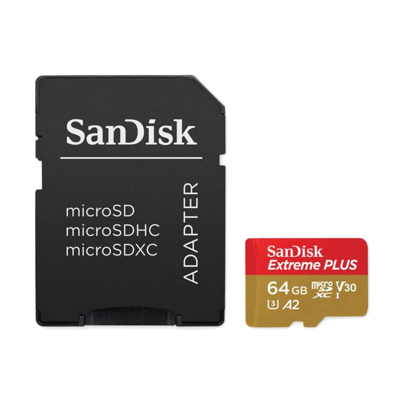 Extreme PLUS microSD UHS-I Card