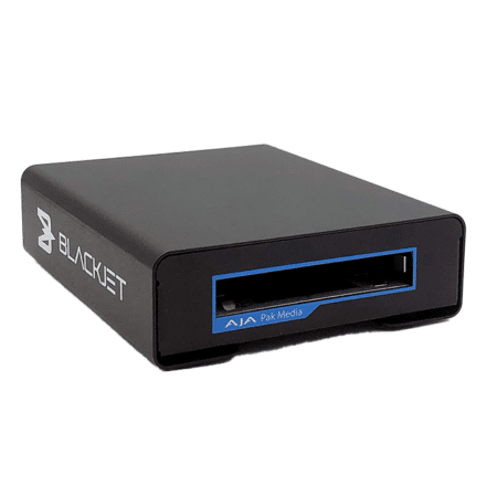 BLACKJET VX-1P AJA Pak Media Reader