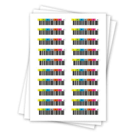 Tri-Optic LTO8 Ultrium Horizontal Label - Sheet of 20